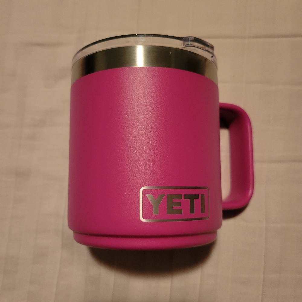 Yeti coffee mug pink